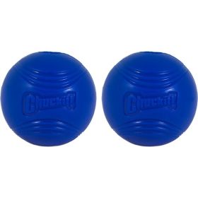 CHUCKIT D CRNCH BALL MD 2PK